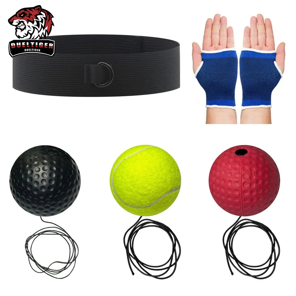 Boxing Reflex Ball – Kopfmontiertes Trainingsgerät zur Verbesserung von Reaktion & Koordination