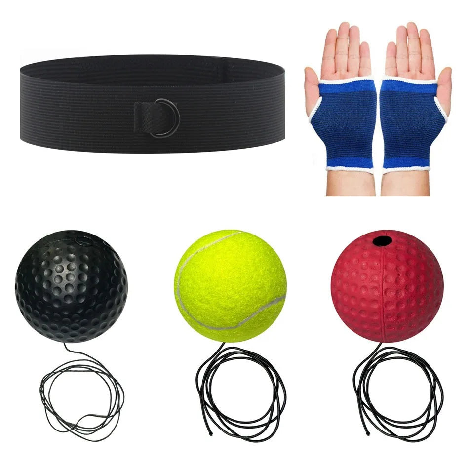 Boxing Reflex Ball – Kopfmontiertes Trainingsgerät zur Verbesserung von Reaktion & Koordination