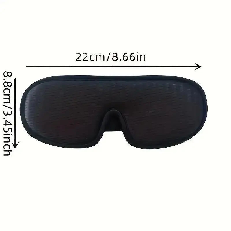 3D-Schlafmaske – Ergonomische Augenmaske für erholsamen Schlaf & Reisen