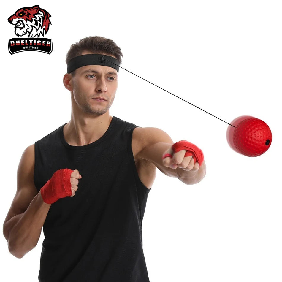 Boxing Reflex Ball – Kopfmontiertes Trainingsgerät zur Verbesserung von Reaktion & Koordination